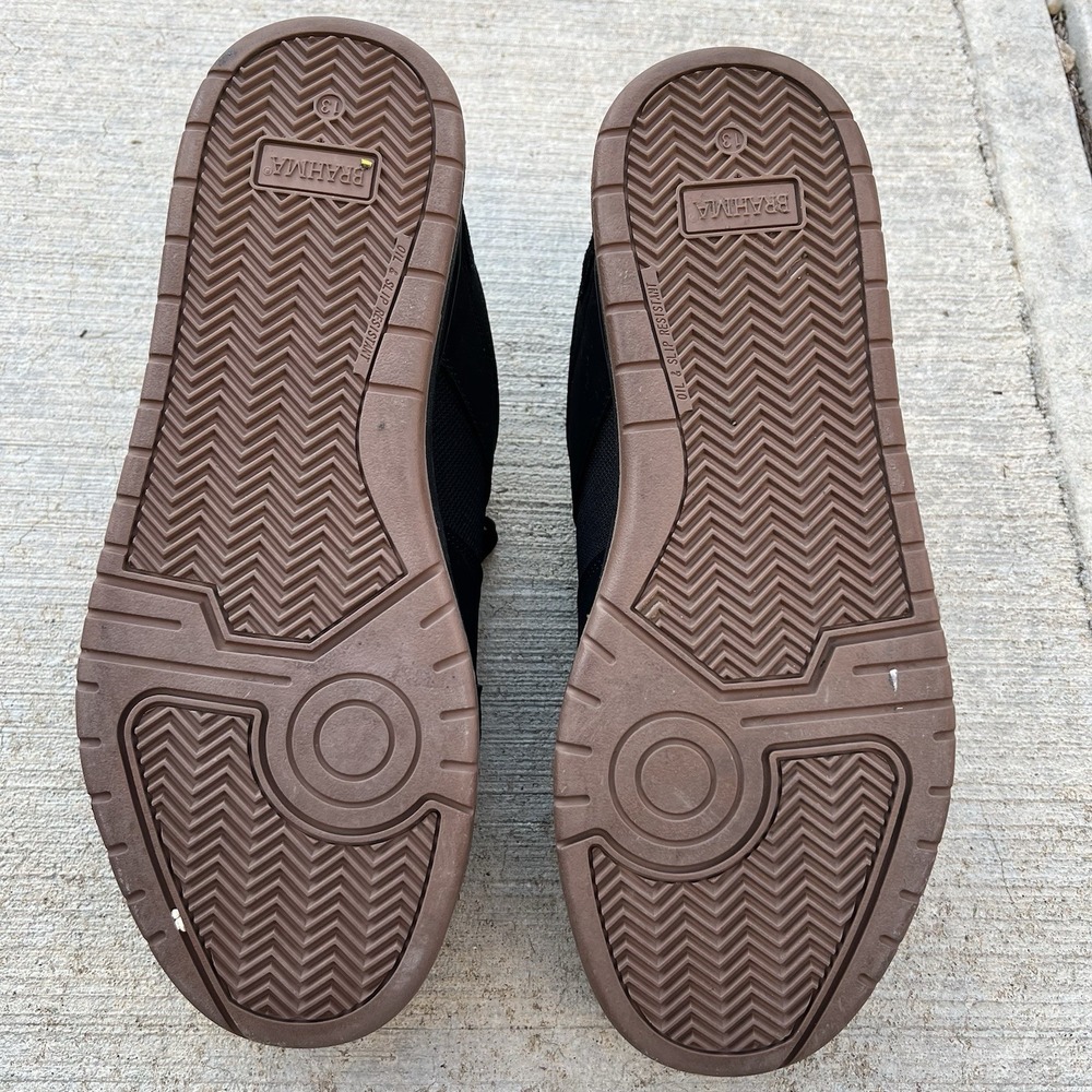 Brahma Grate II Steel Toe Work Shoes Black‎ Suede Men's 13 - Picture 7 of 9